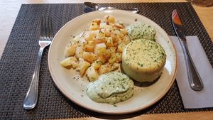 Cauliflower dinner at Hotel Pension Tyrol in Telfs