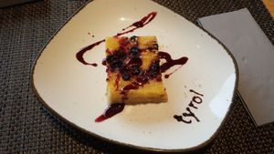 Dessert at Hotel Pension Tyrol in Telfs