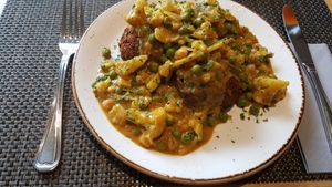 Dinner at Hotel Pension Tyrol in Telfs