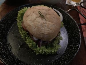 Beyond Meat Burger 🍔   at Road Stop in Dortmund