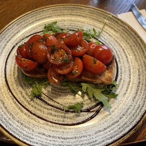 BRUSCHETTA POMODORO  at Mondo in Coatbridge