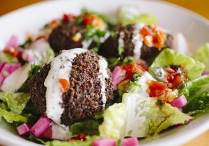 Falafel Bowl at Peño Mediterranean Grill in Wilmington