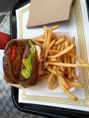   at Botanic Burgers in La Jolla