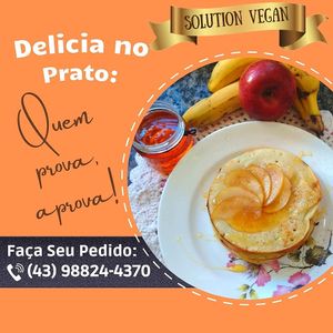 Tipo americana, perfeita a toda hora at Solution Vegan in Londrina