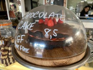 Chocolate Cake at Café Freeariello by Bri in Fremantle