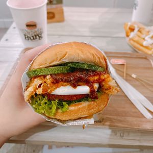 Seasonal burger- rasa sayang burger at VEGANBURG - Eunos Flagship Outlet in East Singapore