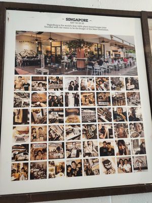 Deco at VEGANBURG - Eunos Flagship Outlet in East Singapore