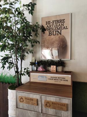 Interior at VEGANBURG - Eunos Flagship Outlet in East Singapore