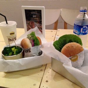 Teriyaki Burger  at VEGANBURG - Eunos Flagship Outlet in East Singapore