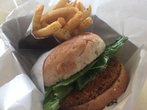 cracked mayo burger at VEGANBURG - Eunos Flagship Outlet in East Singapore