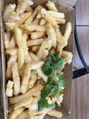Garlic cream fries  at VEGANBURG - Eunos Flagship Outlet in East Singapore