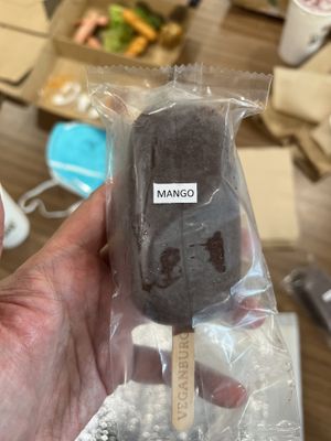 Mango popsicle   at VEGANBURG - Eunos Flagship Outlet in East Singapore