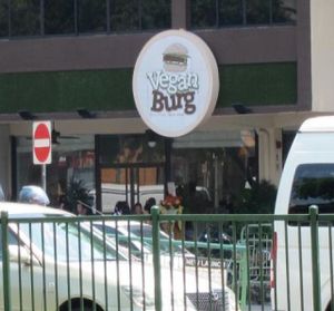 Front at VEGANBURG - Eunos Flagship Outlet in East Singapore