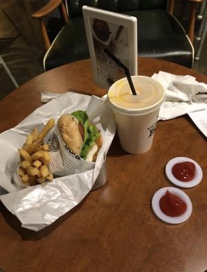 Burger meal   at VEGANBURG - Eunos Flagship Outlet in East Singapore