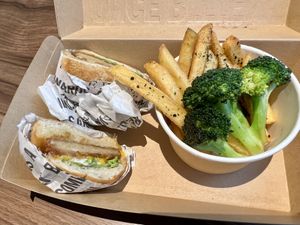 Mini burger meal   at VEGANBURG - Eunos Flagship Outlet in East Singapore
