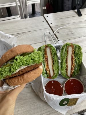   at VEGANBURG - Eunos Flagship Outlet in East Singapore