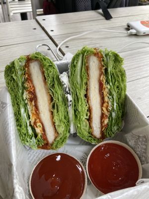   at VEGANBURG - Eunos Flagship Outlet in East Singapore