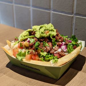 Vegan Carne Asadas Fries at VEGANBURG - Eunos Flagship Outlet in East Singapore
