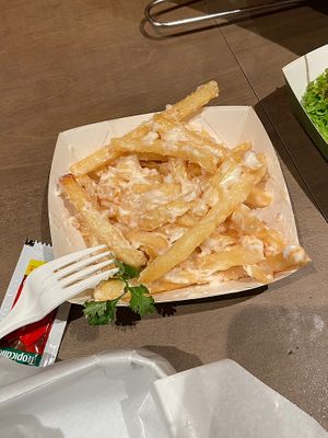 creamy garlic fries  at VEGANBURG - Eunos Flagship Outlet in East Singapore