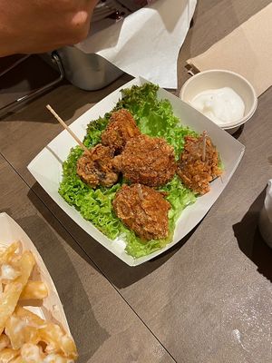 shroom pops  at VEGANBURG - Eunos Flagship Outlet in East Singapore