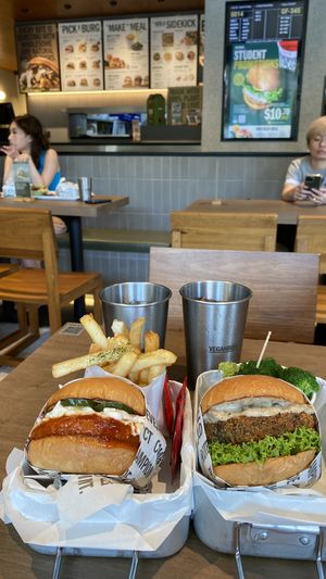   at VEGANBURG - Eunos Flagship Outlet in East Singapore