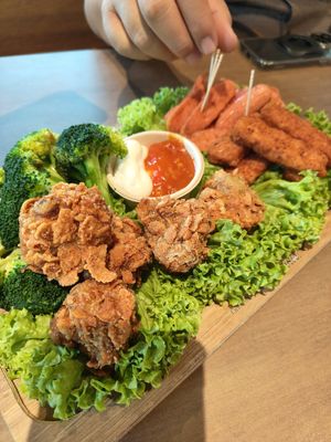 Tapas platter at VEGANBURG - Eunos Flagship Outlet in East Singapore