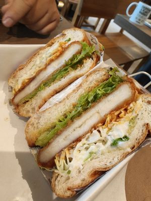 Chili Krab at VEGANBURG - Eunos Flagship Outlet in East Singapore