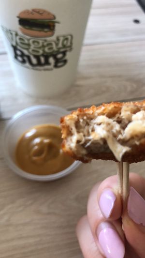 Nuggets taste yummy at VEGANBURG - Eunos Flagship Outlet in East Singapore