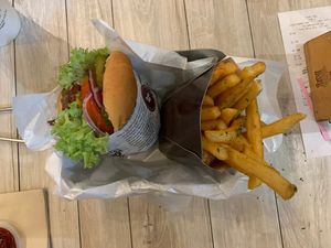 Seaweed fries and BBQ  at VEGANBURG - Eunos Flagship Outlet in East Singapore