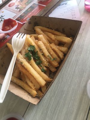 Truffle fries at VEGANBURG - Eunos Flagship Outlet in East Singapore