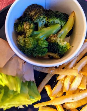 White truffle fries - one of the best flavours of fries here at VEGANBURG - Eunos Flagship Outlet in East Singapore