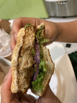 Cracked mayo at VEGANBURG - Eunos Flagship Outlet in East Singapore