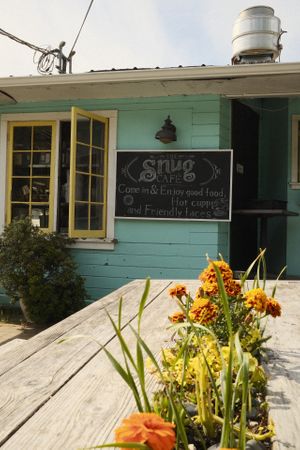   at Snug Cafe in Bowen Island