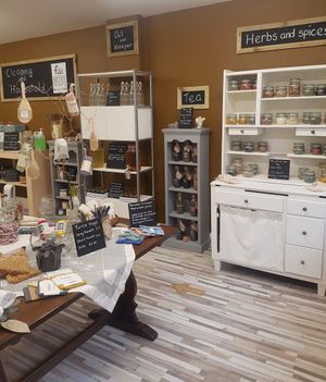 Around the shop at The Refill Shop of Ikigai in St Ives