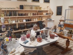 Around the shop at The Refill Shop of Ikigai in St Ives