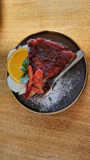 Villa Maria õunakook at Villa Maria in Viljandi