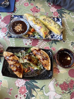 Yummy Starters at Chay Vegan Asian Kitchen in Hamburg