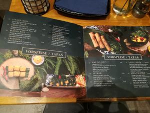 Menu at Chay Vegan Asian Kitchen in Hamburg