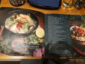 Menu at Chay Vegan Asian Kitchen in Hamburg