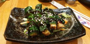 Green Roll Vorspeise at Chay Vegan Asian Kitchen in Hamburg