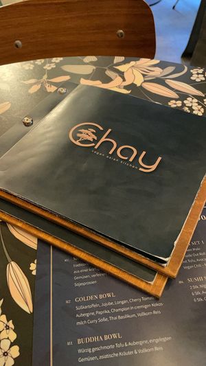 Menu at Chay Vegan Asian Kitchen in Hamburg