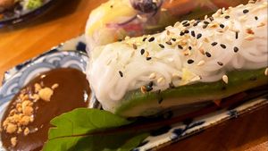 Sommerrollen 🌱 #Veganuary at Chay Vegan Asian Kitchen in Hamburg