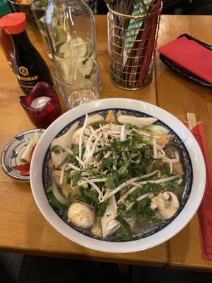 Soup 🍜 at Chay Vegan Asian Kitchen in Hamburg