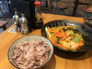 Lemongrass Rainbow  at Chay Vegan Asian Kitchen in Hamburg