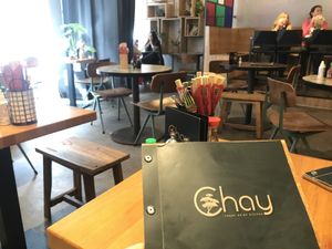 Menu menu page 1 (front cover)  at Chay Vegan Asian Kitchen in Hamburg