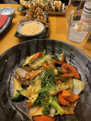 Vietnamese dinner  at Chay Vegan Asian Kitchen in Hamburg