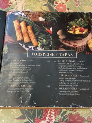 Menu   at Chay Vegan Asian Kitchen in Hamburg