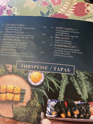 Menu  at Chay Vegan Asian Kitchen in Hamburg