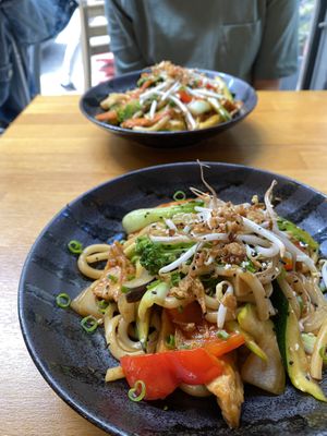 Udon Noodles  at Chay Vegan Asian Kitchen in Hamburg