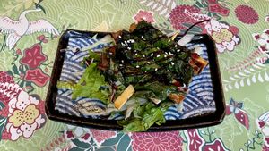 Green rolls  at Chay Vegan Asian Kitchen in Hamburg